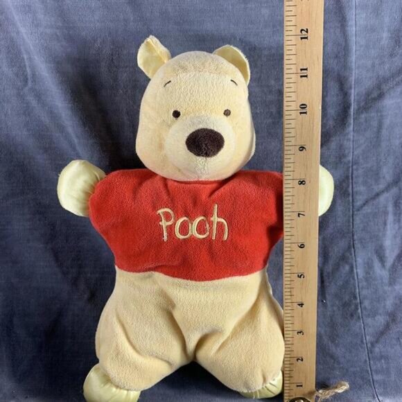 Disney Baby 13Winnie the Pooh Bear Washable Lovey Stuffed Toy Crinkle Ears​ - Picture 6 of 7